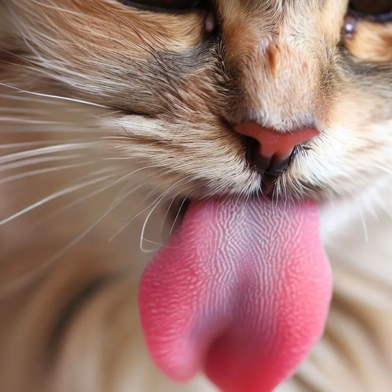 Choroby języka u kotów