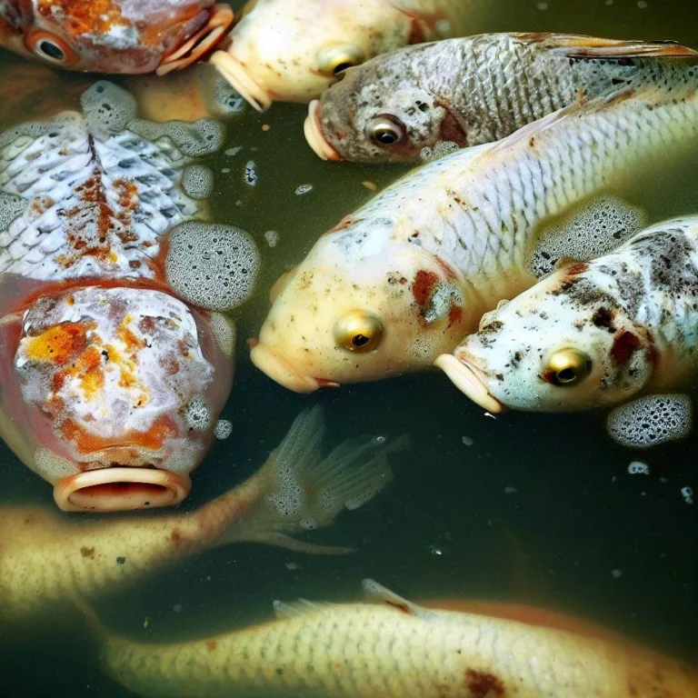 Choroby ryb w oczku wodnym