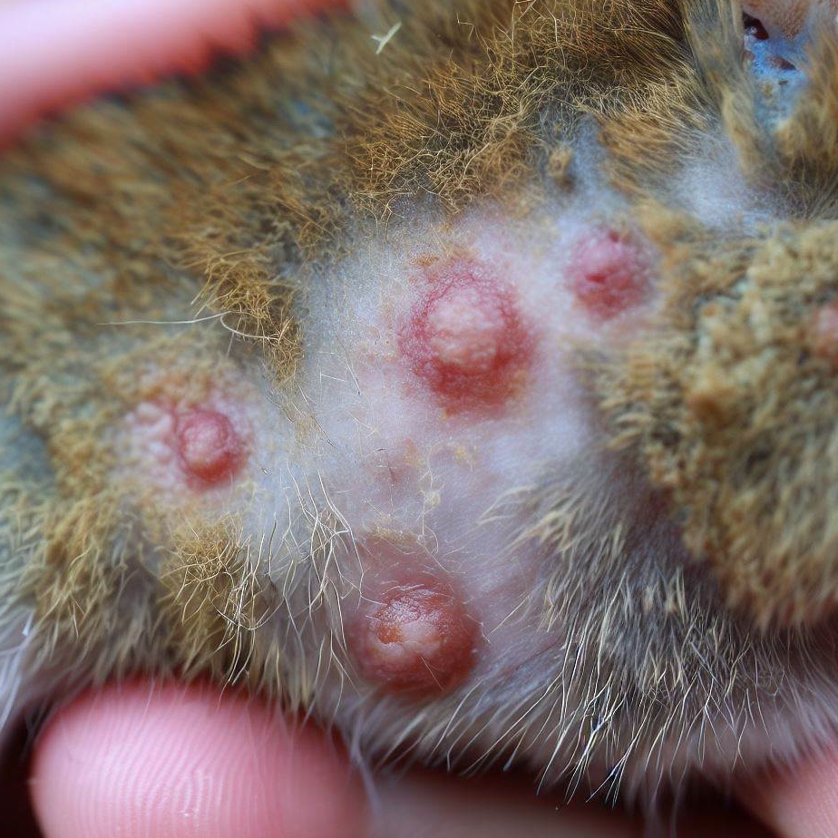 Choroby skóry chomików dżungarskich