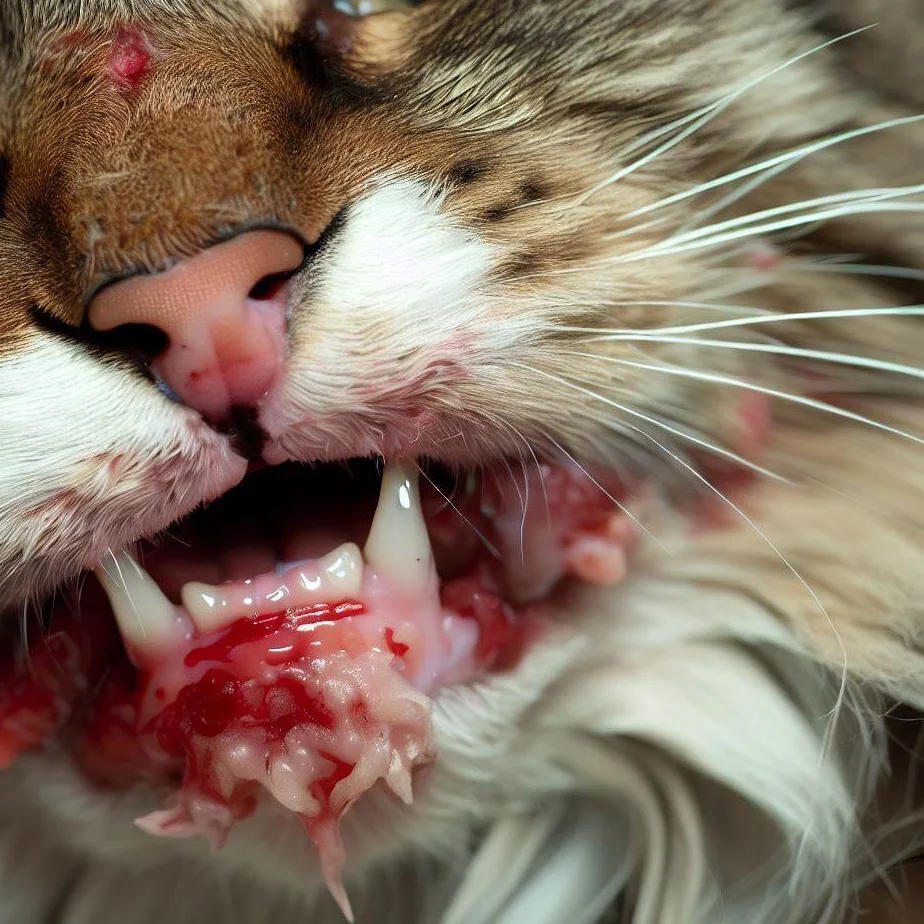 Choroby zębów u kotów